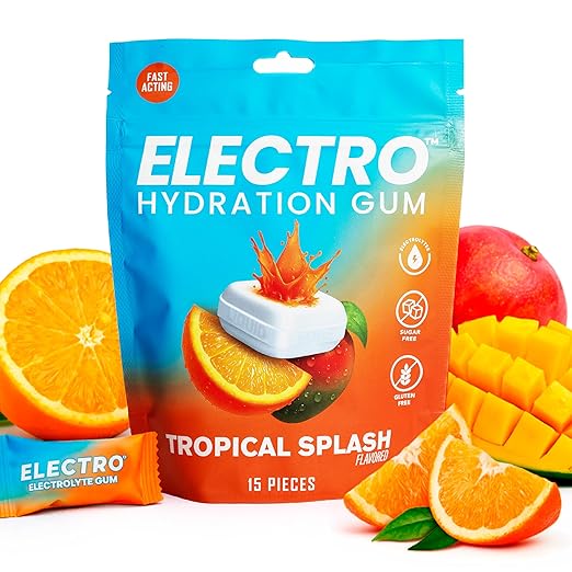 Electro Hydration Gum Tropical Splash featured in CJ Luster NIL deal