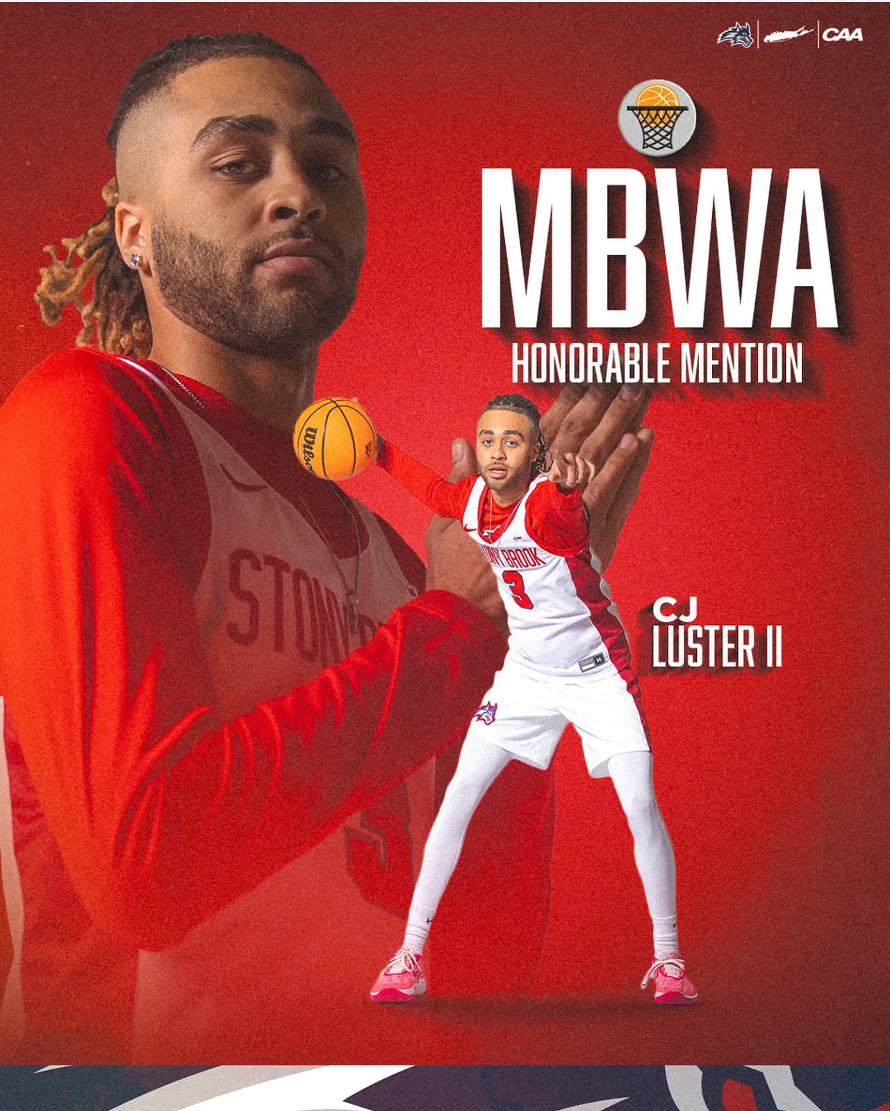 CJ Luster II MBWA honor graphic