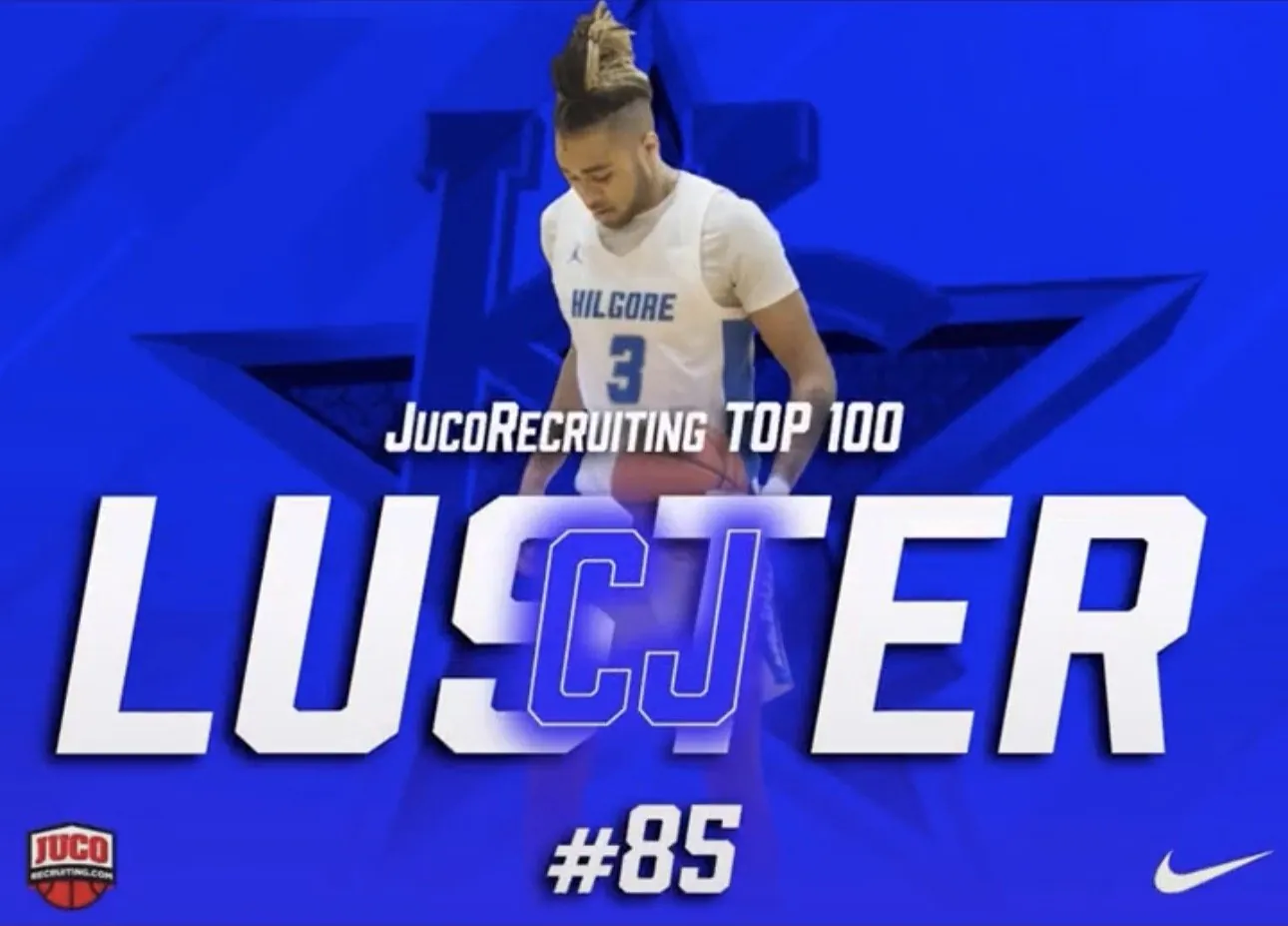CJ Luster II ranked No. 85 on the JucoRecruiting Top 100 while at Kilgore College